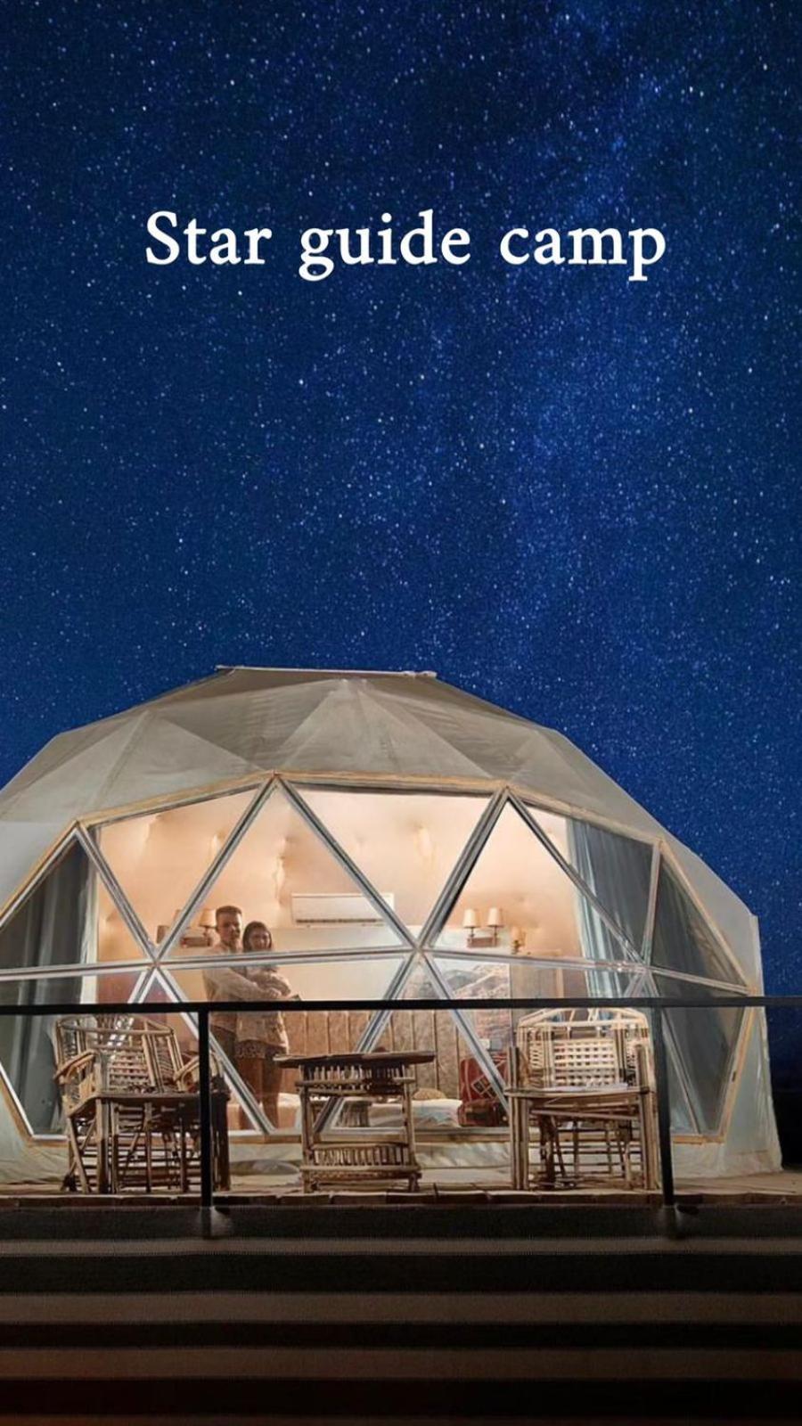 Star Guide Luxury Camp Hotel Wadi Rum Eksteriør billede