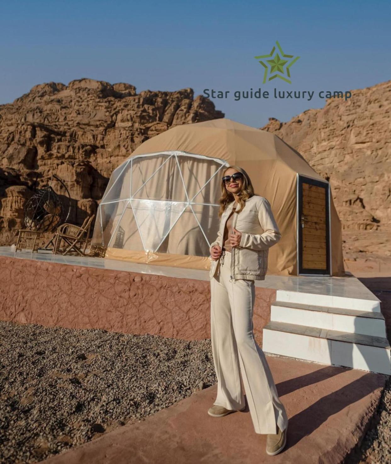 Star Guide Luxury Camp Hotel Wadi Rum Eksteriør billede