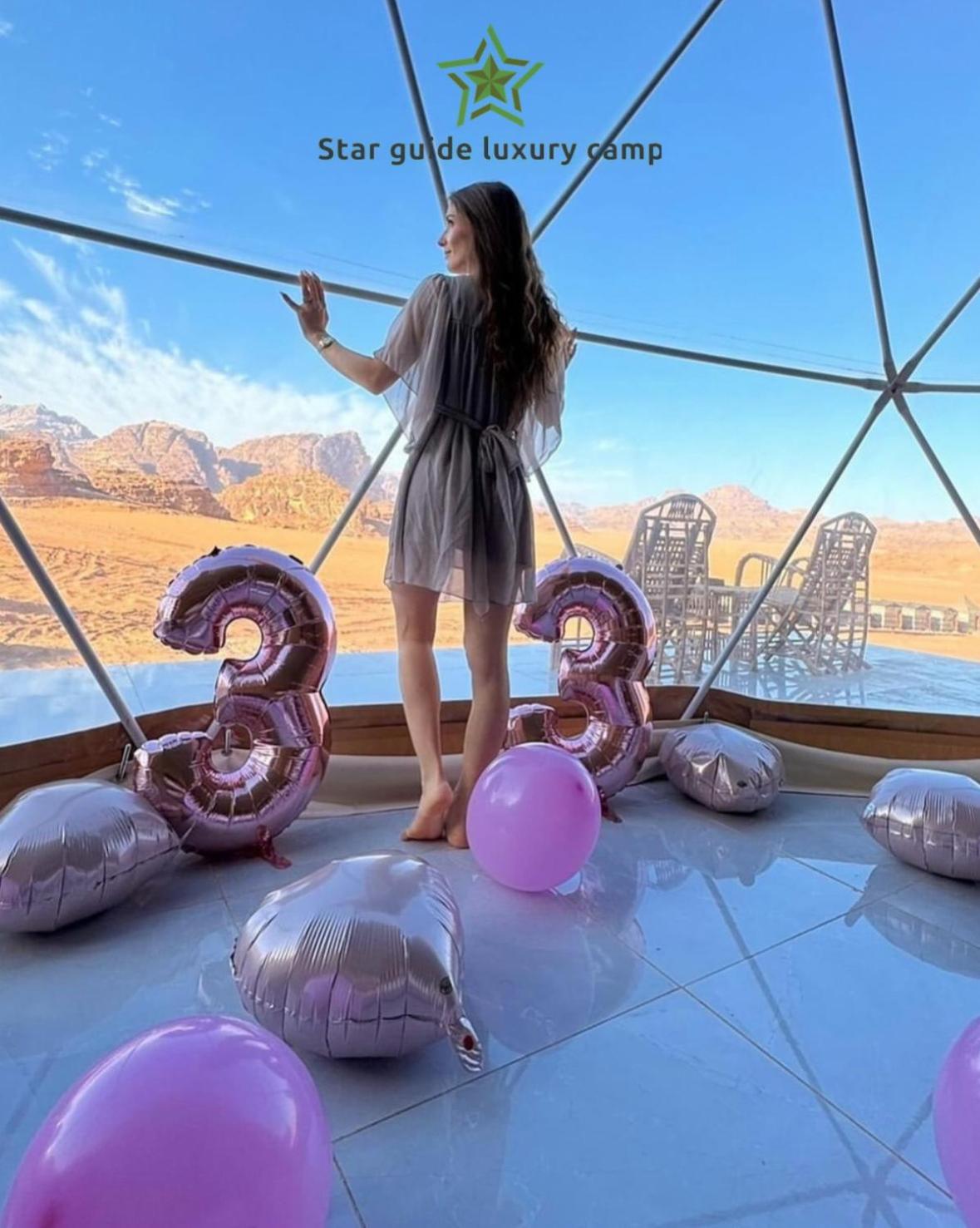 Star Guide Luxury Camp Hotel Wadi Rum Eksteriør billede